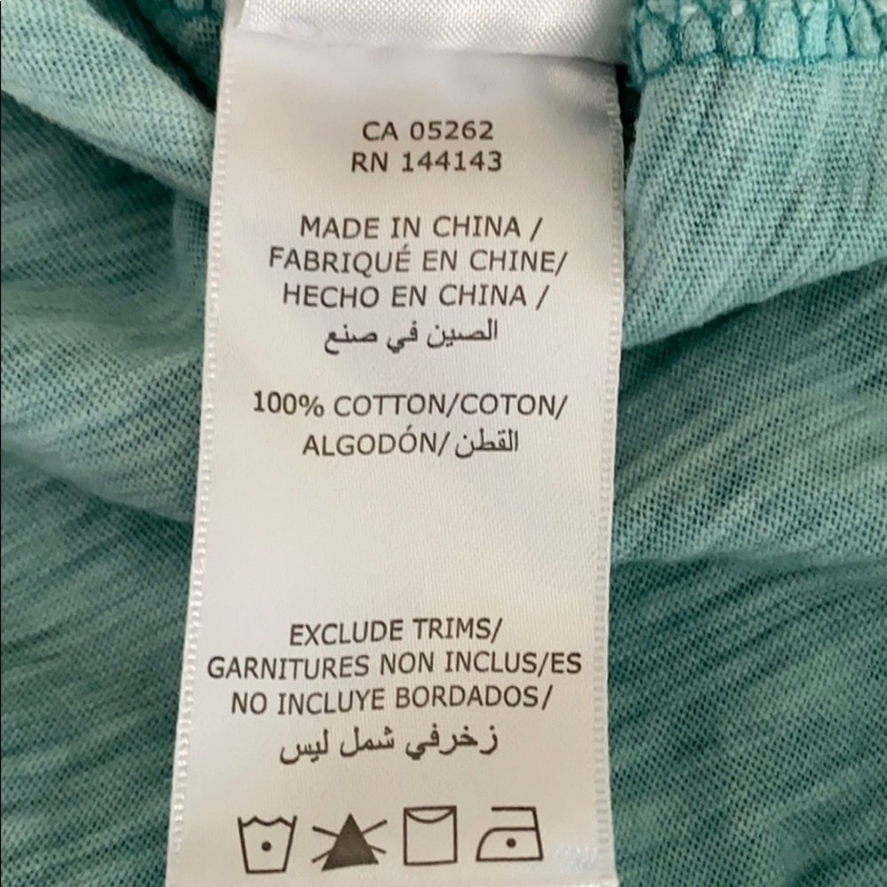 California Moonrise Boho Sharkbite Hem Top - Large - Picture 4 of 4